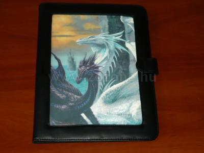 Ciruelo Dragons Lenticular Windows 9-pocket portfolio 1.