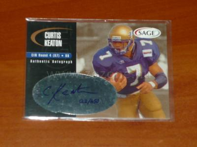 2000 SAGE AUTOGRAPHS BRONZE #650 RC AUTO 1.