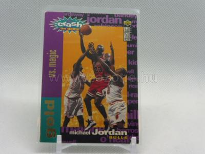 1996-97 Collector's Choice CRASH THE GAME ASSISTS/REBOUND GOLD C1 1.