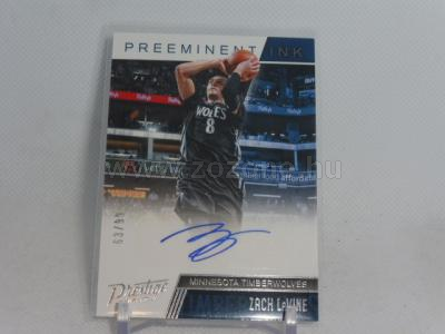 2016-17 Prestige PREEMINENT INK AUTO #99 1.