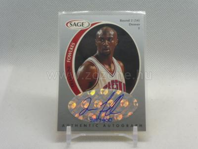 1998 SAGE Autograph SILVER 1.