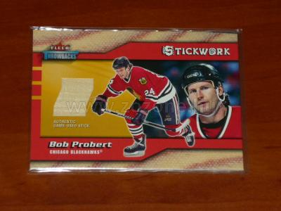 2002-03 Fleer Throwback STICKWORK 1.